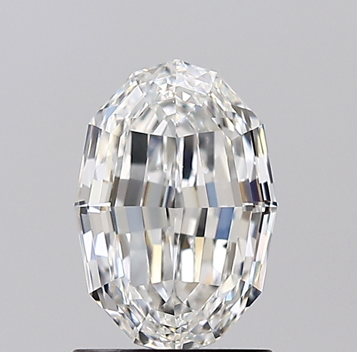 1.61ct Modified Oval Step Cut Diamond